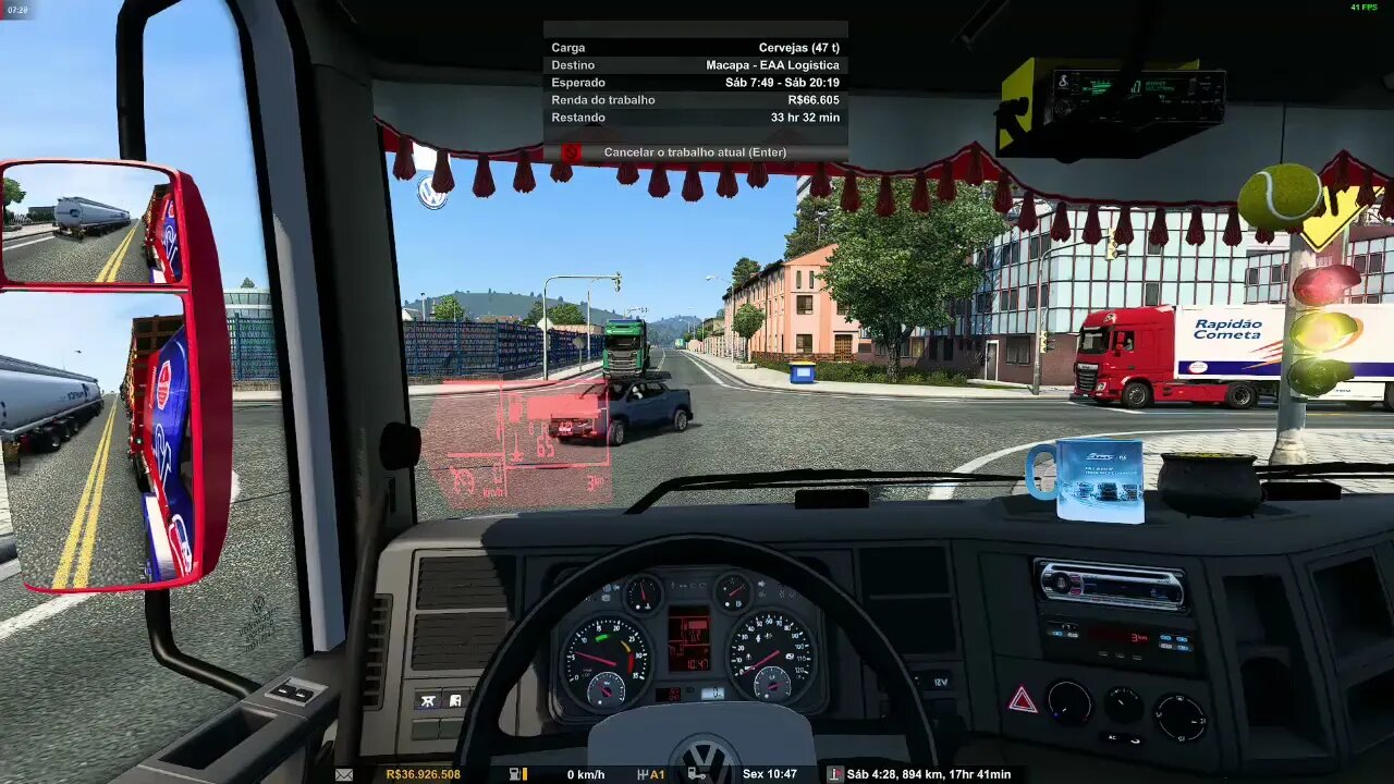 IMPERATRIZ/MA x MACAPÁ/AP - EAA 6.4 - BI-TREM AM29 - EURO TRUCK SIMULATOR 2 1.43