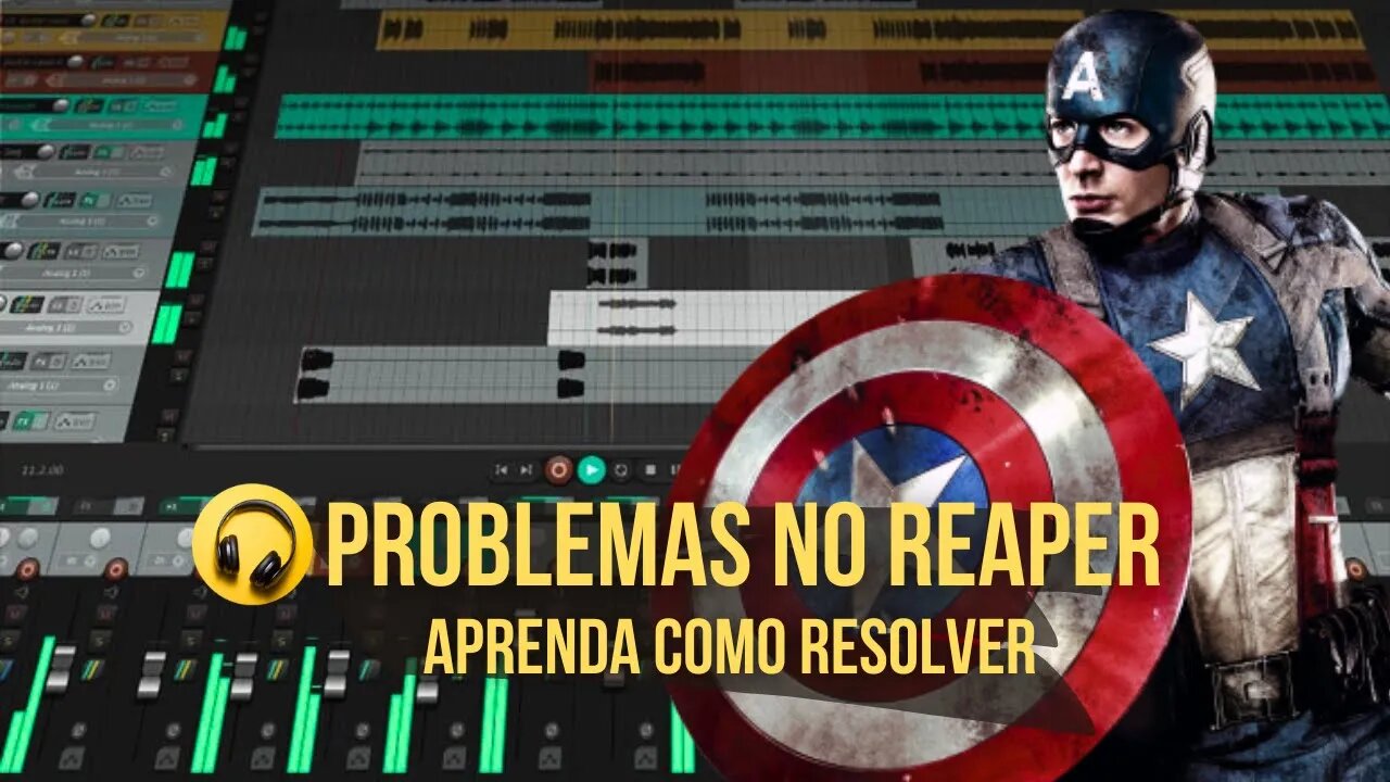 Aprenda como Resolver Problemas no Reaper