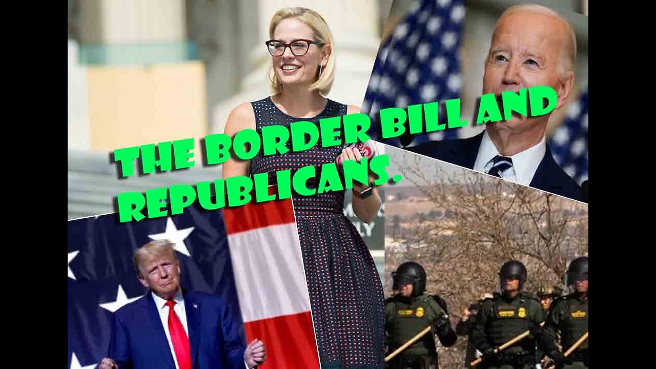 🔍 Exploring the Impact: Republicans and the Border Bill 🔍 https://youtu.be/W1hPDkIPYSk