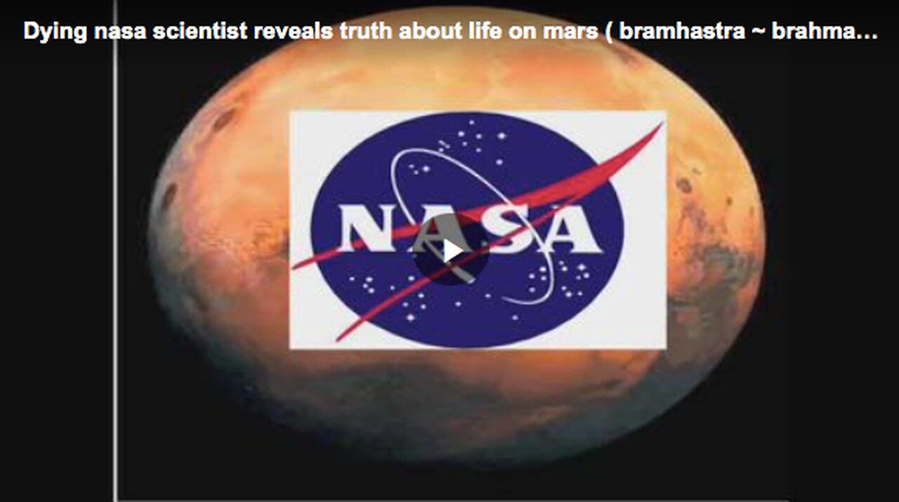 NASA scientist’s revelation about life on Mars