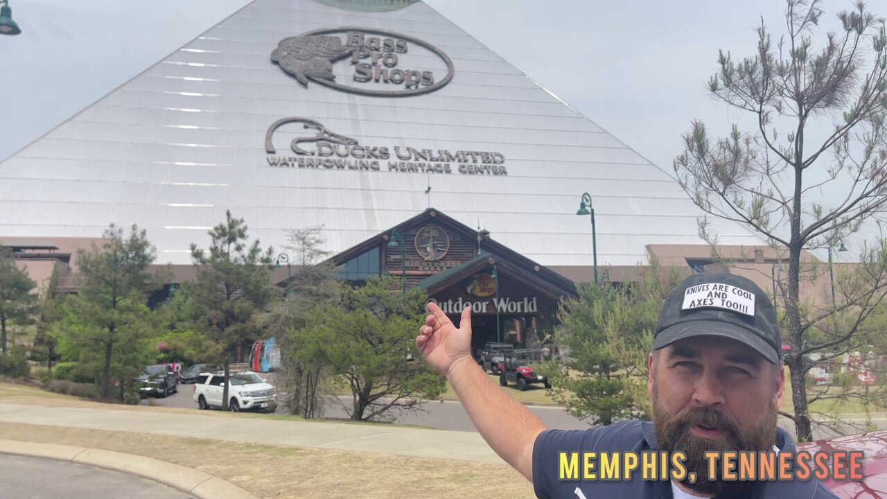 Biggest Bass Pro Shop in America in Memphis, Tennessee