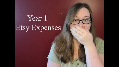 Year 1 Etsy Expenses