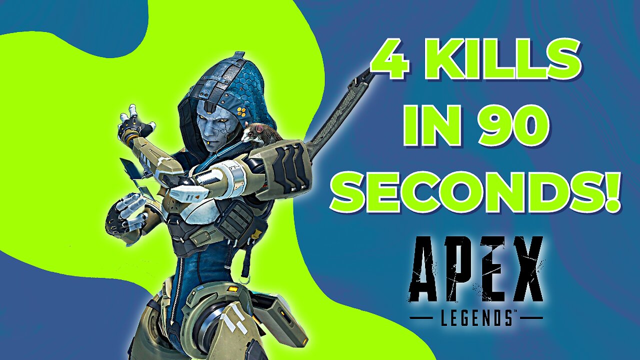 4 KILLS IN 90 SECONDS!! !! - Apex Legends Season 17: Arsenal #Gaming #ApexLegends