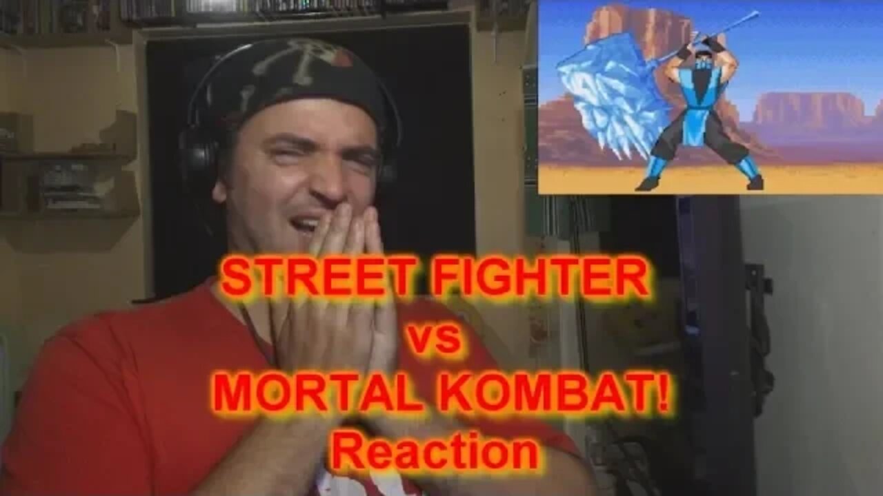 Reaction: STREET FIGHTER vs MORTAL KOMBAT! Cartoon Fight Club Episode 283