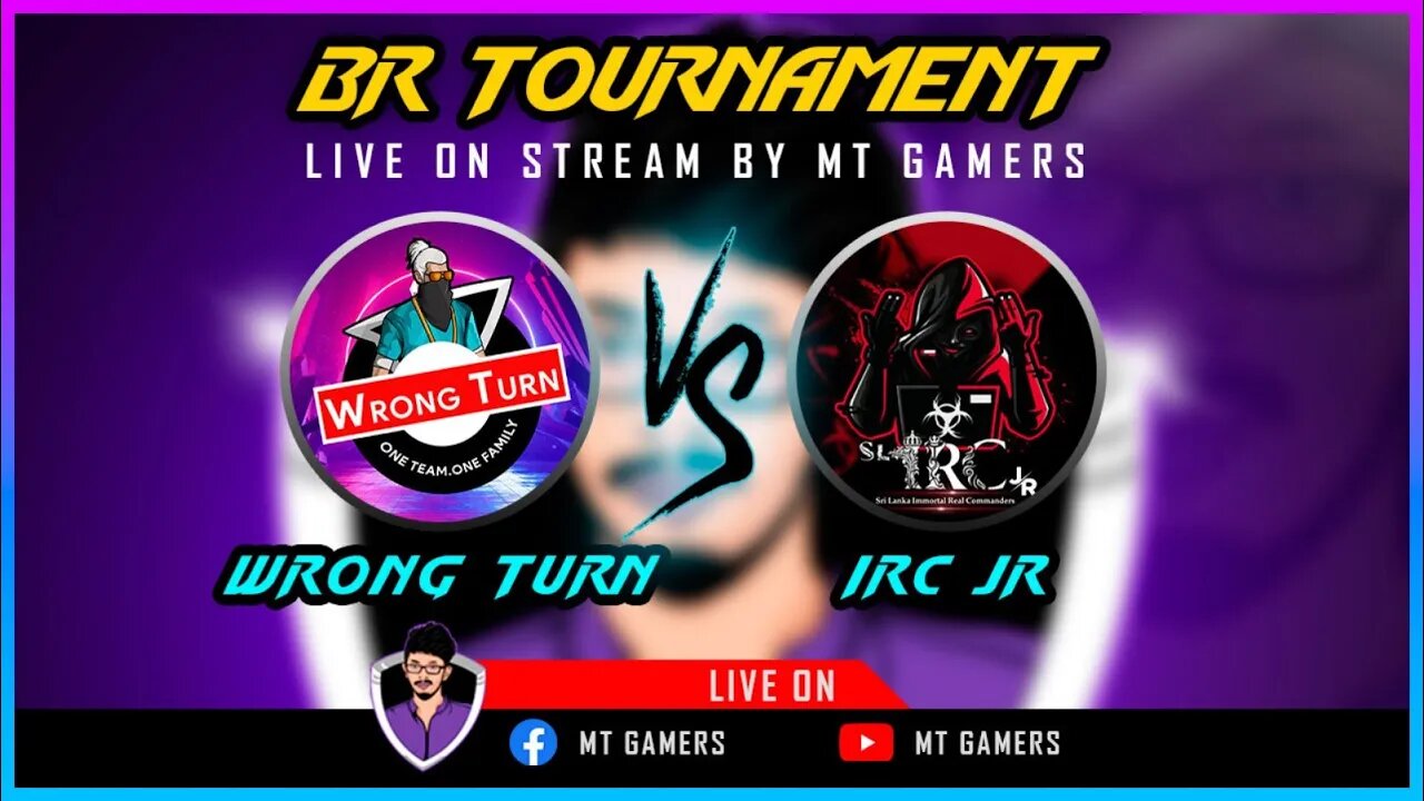 IRC JR VS WRONG TURN BR TOURNAMENT| තද වලියක් 😲 | ගැම්මට සෙට් වෙන්න |MT Gamers Live Sinhala