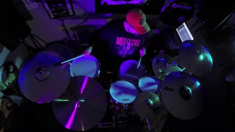 Teen Spirit, Nirvana Drum Cover. New Camera Angle.