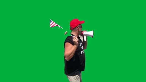 Green Screen – Gay trump supporter
