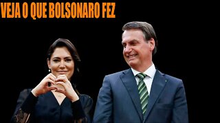 VEJA O QUE BOLSONARO ACABOU DE FAZER