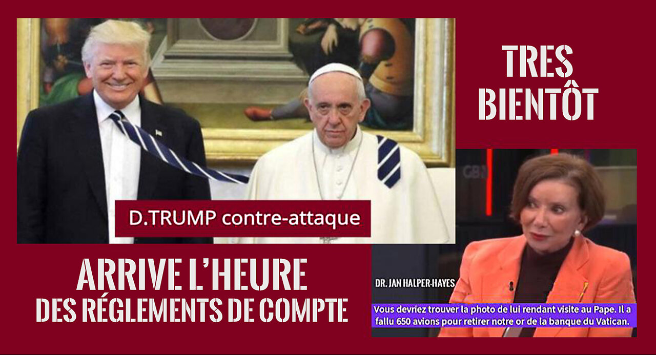D.TRUMP prépare sa contre-attaque pour les "cravater" et les "pulvériser" ! Voir autres liens au descriptif