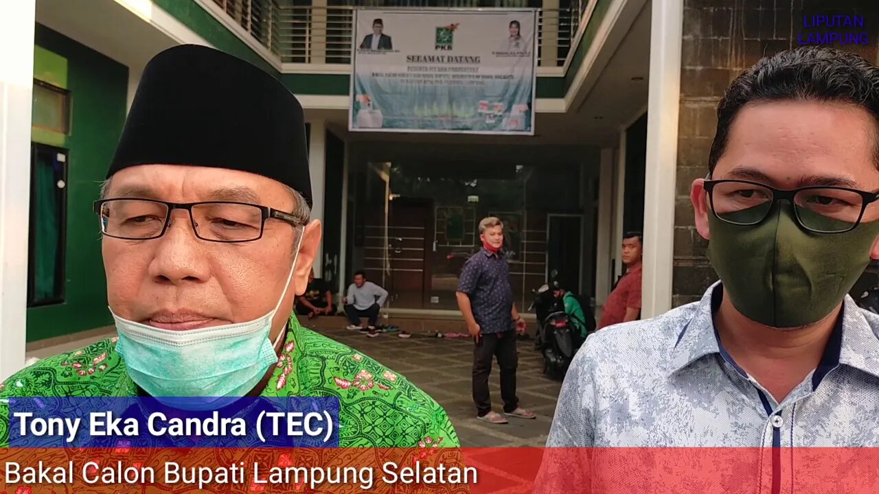 #Tonyekacandra Fit And Proper Test Virtual di DPW PKB, TEC Paparkan Visi Misi untuk Lampung Selatan