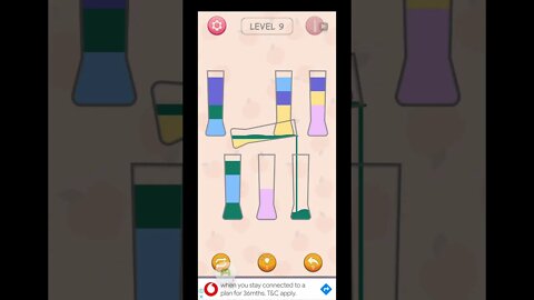 Water Sort Puzzle Level 9