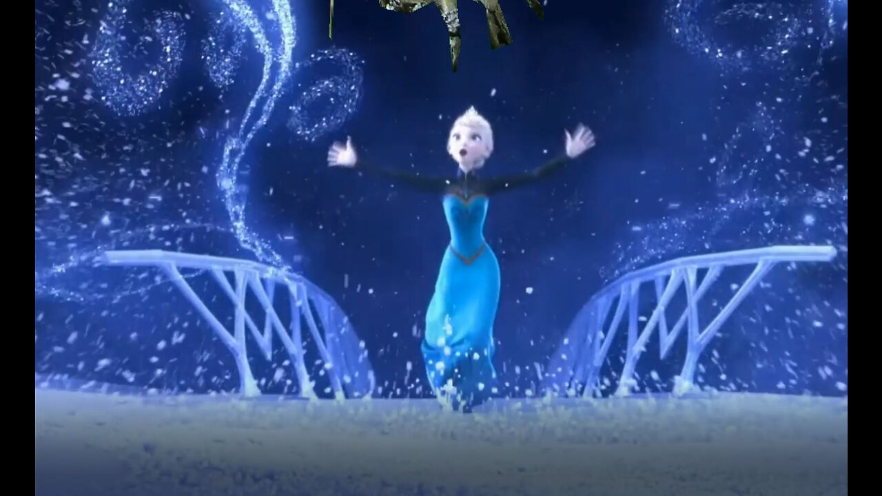 Elsa from Frozen CRUSHED by Lord of the Rings Ent