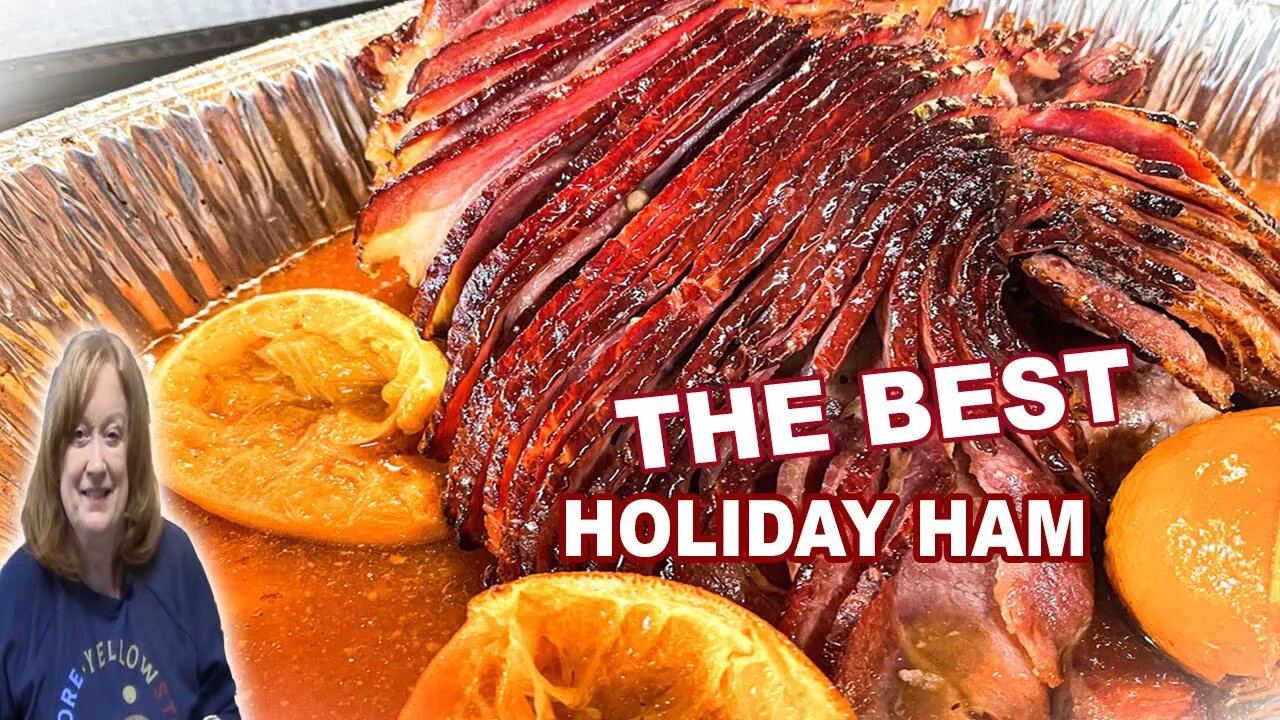 The Best Citrus Glazed HOLIDAY HAM | How To Bake a Spiral Bone-In Ham Recipe