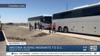 Arizona joins Texas in sending migrants to Washington D.C. in advance of Title 42 hearing