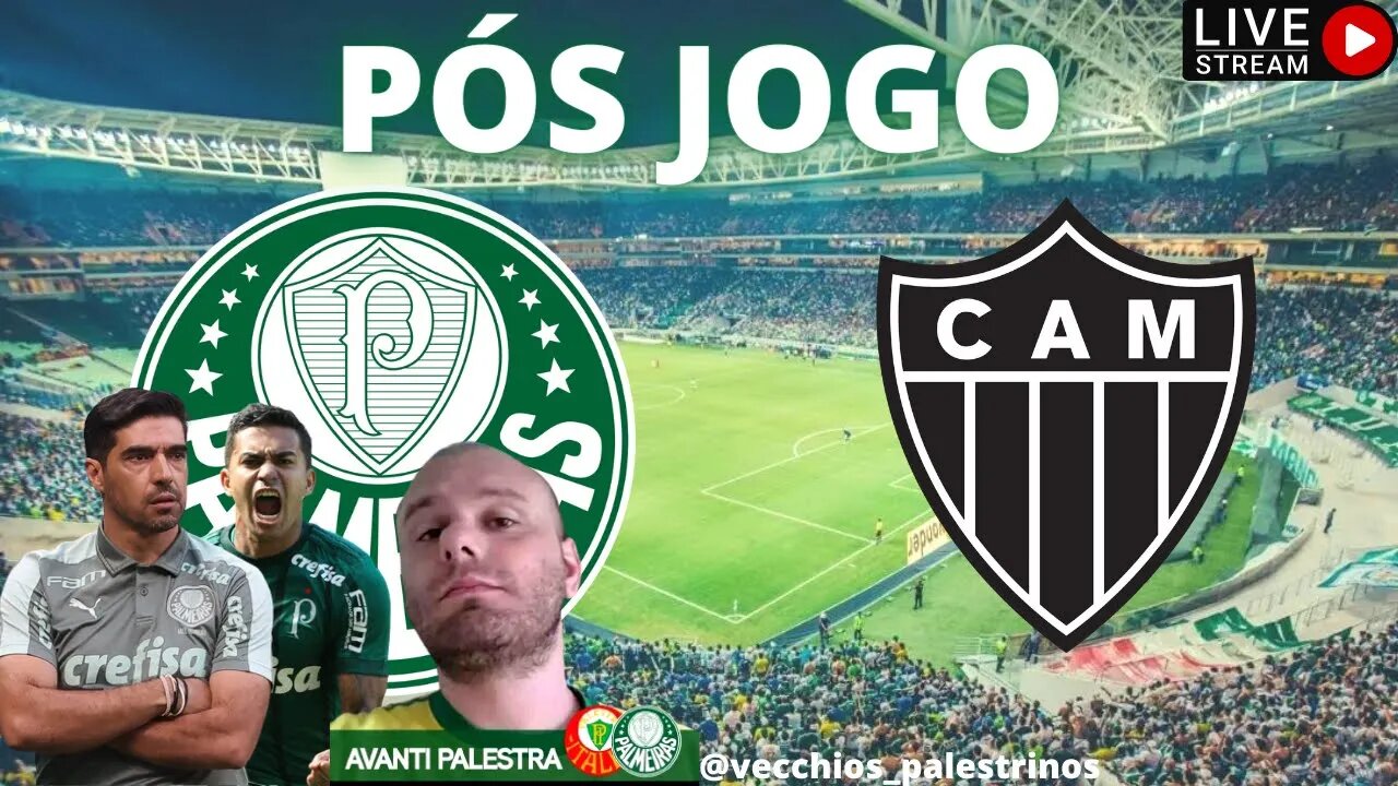 PÓS JOGO PALMEIRAS X ATLÉTICO MINEIRO AO VIVO