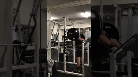 140kg/3 plate squat at 15 (69kg bodyweight)