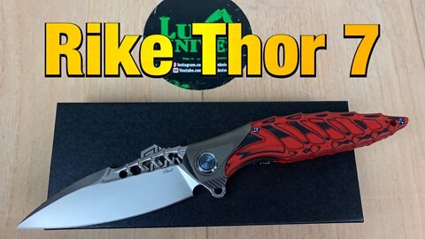 Rike Thor 7 /includes disassembly/ I like Rike !! Lightweight & way cool !!