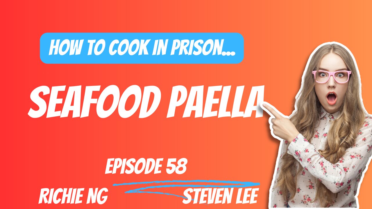 How To Cook in Prison... Prison Survival Skill #58 Seafood Paella.