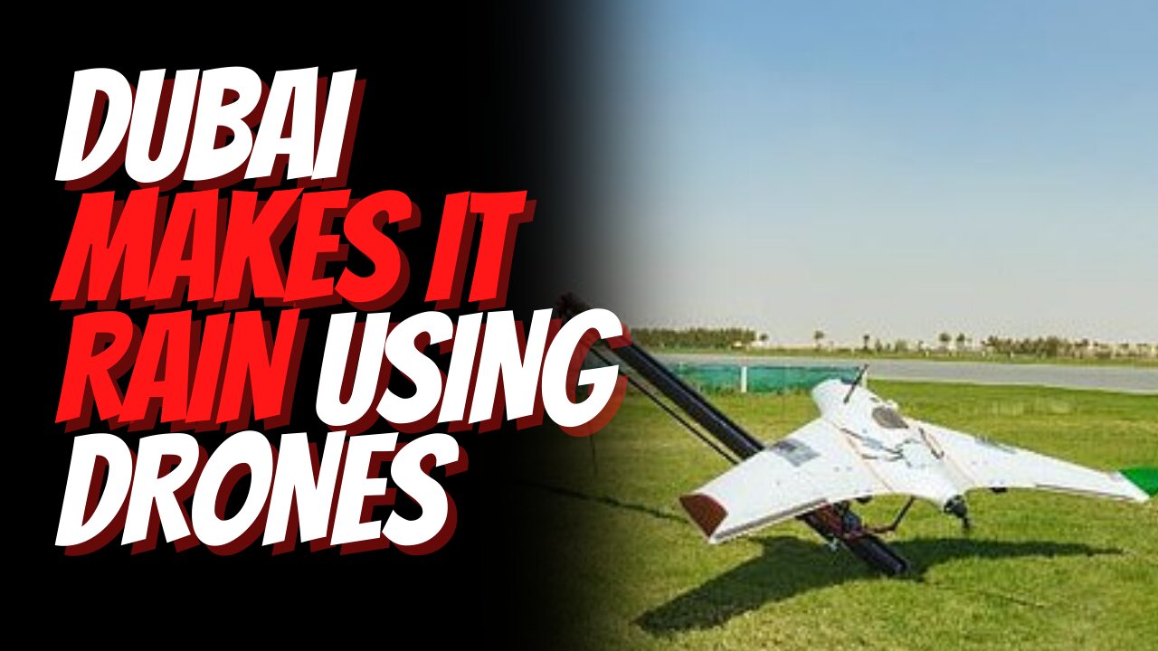 Dubai Makes It RAIN To Tackle 122 Fahrenheit Heat: Drones Blast Clouds With Electrical Charge!