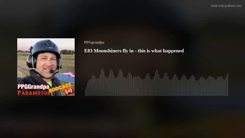 E83 Moonshiners fly in - this is what happened