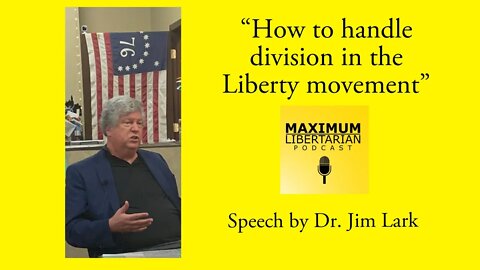 How to handle division in the Liberty movement