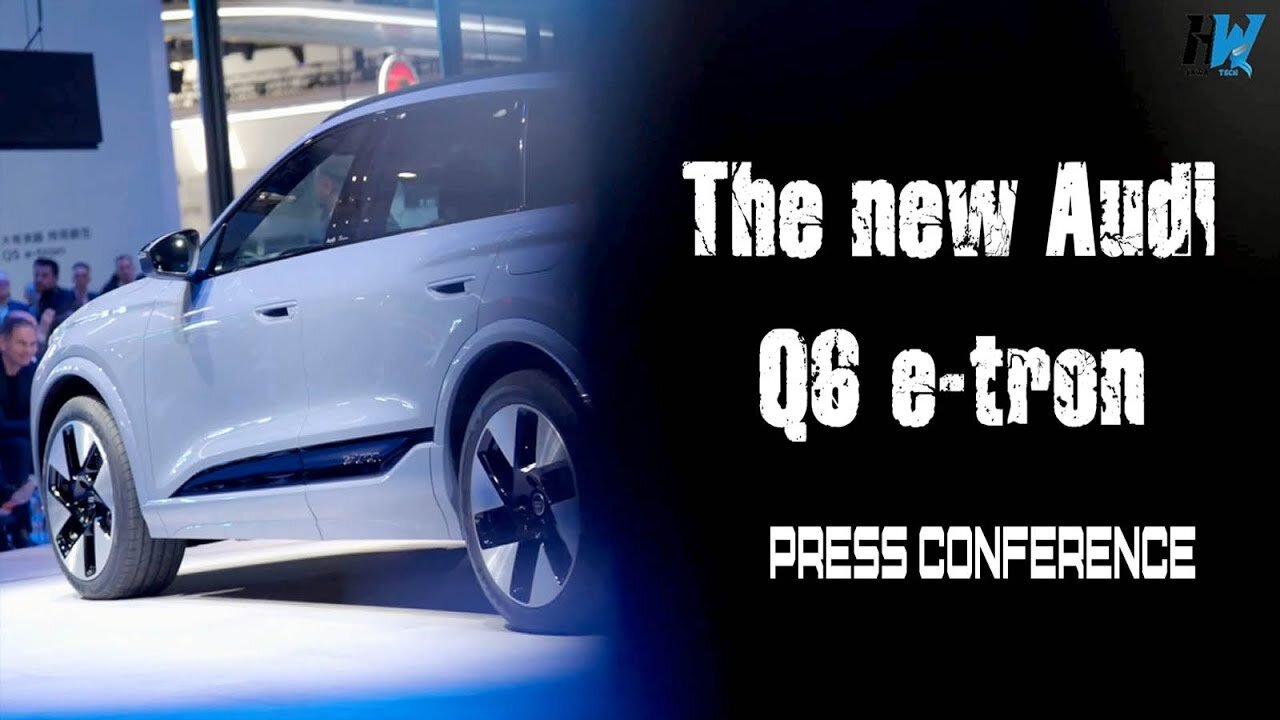 The new Audi Q6 e-tron | Auto China 2024 in Beijing – Highlights of the Press conference