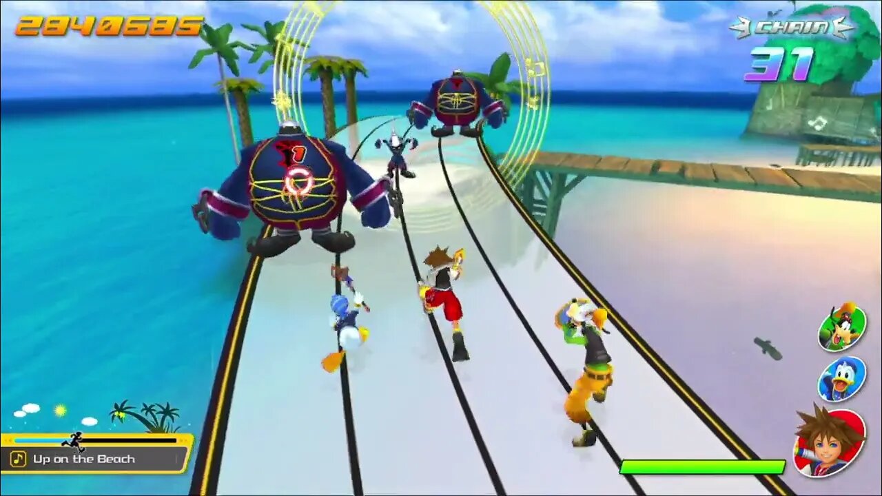 Kingdom Hearts: Melody of Memory [Bustin' Up on The Beach]