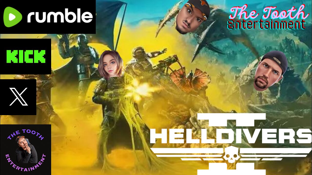 HellDivers 2 LiveStream W/Rance's Gaming Corner and SweetSunShine #RumbleTakeOver!