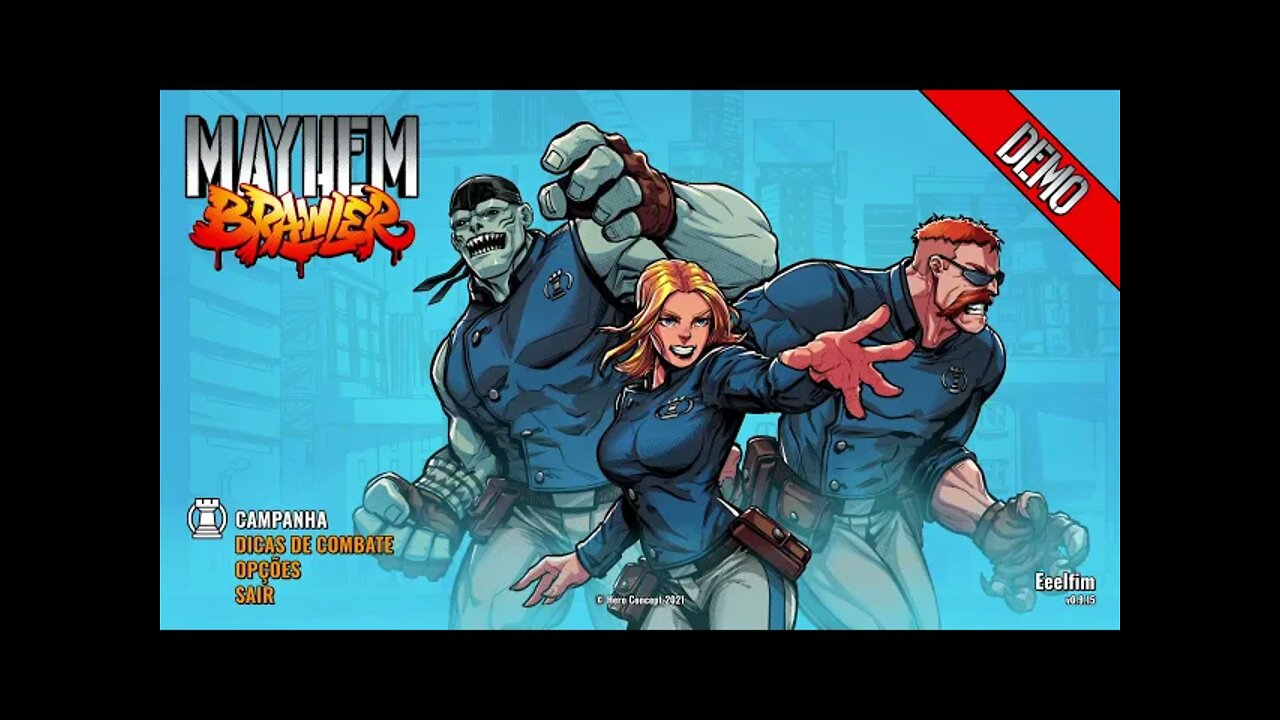 Mayhem Brawler Demo | Você tem que conhecer esse jogo!