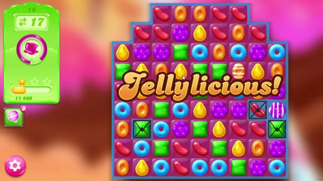 Candy Crush Jelly Saga Level 16
