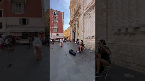 Nice France street performance - I feel so French 🇫🇷🇫🇷 Do you tip performances? I do!