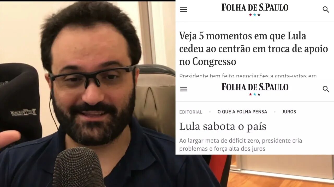 Janones admite fake news; Folha espantada com Lula; Juventude vangloriando os maus exemplos