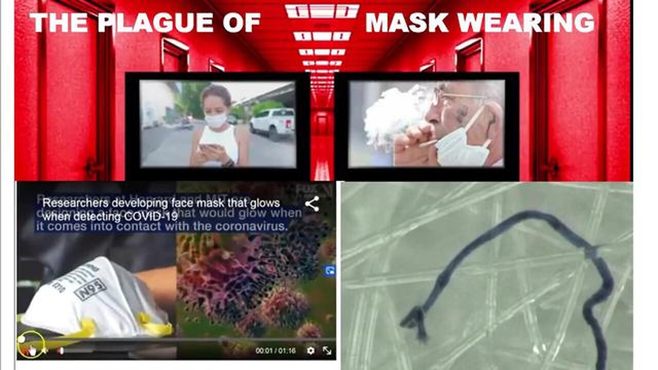 Food For Thought - THE PLAGUE OF MASK WEARING (on SICKNESS AND NANOTECHNOLOGY) Oct 2022