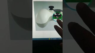 Controle com botões mecânicos