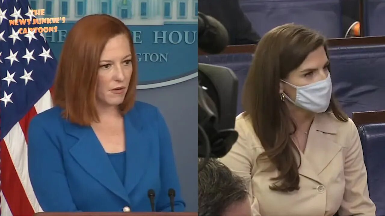 Psaki fails to condemn Rep. Waters' call to 'get more confrontational'.