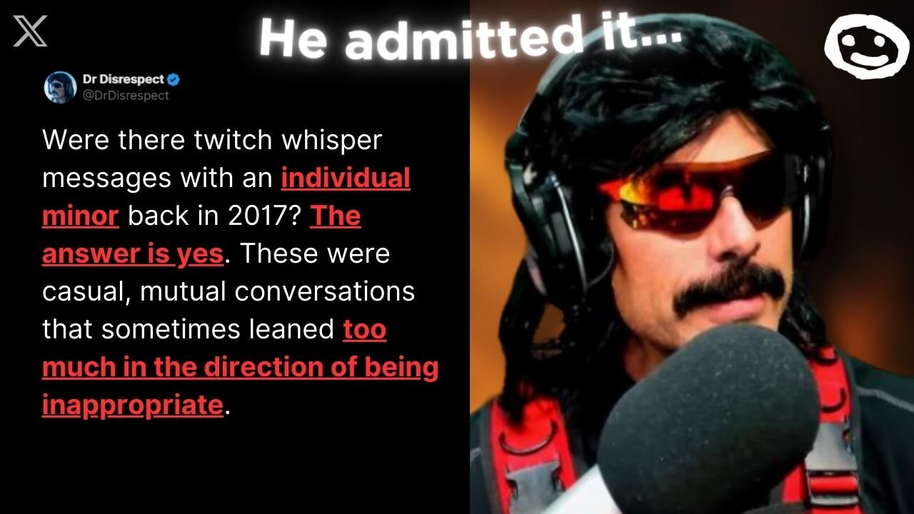 The end of Dr Disrespect... | loses sponsors, quits streaming, fired from Midnight Society