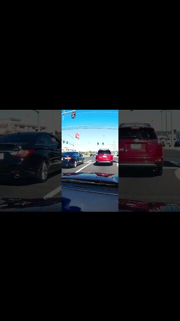 Running red lights in town