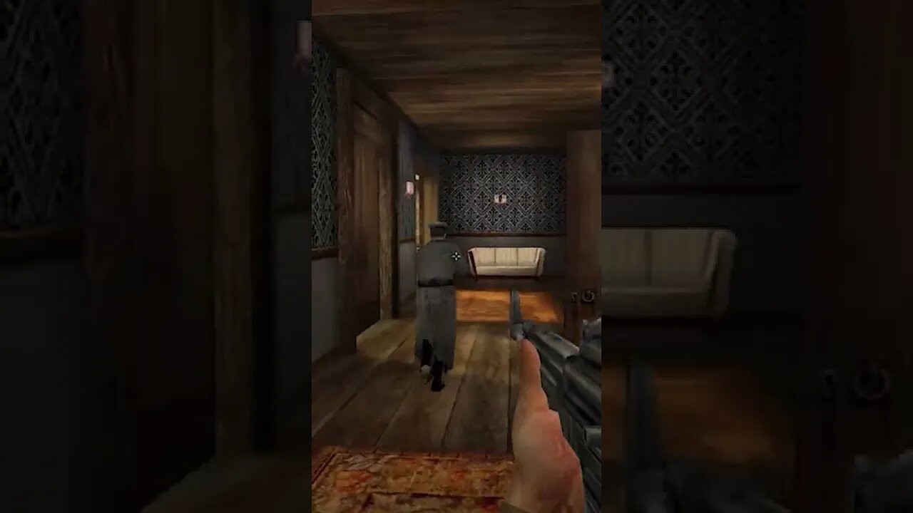 The wrong way to enter a room