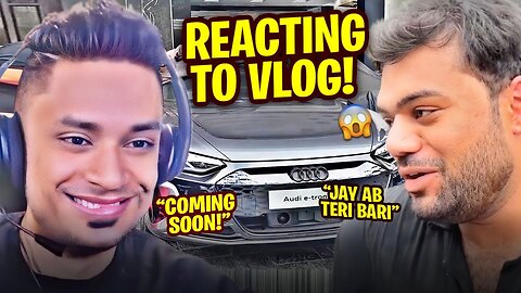 MR JAY PLAYS reacting to DUCKY BAHI new car vlog