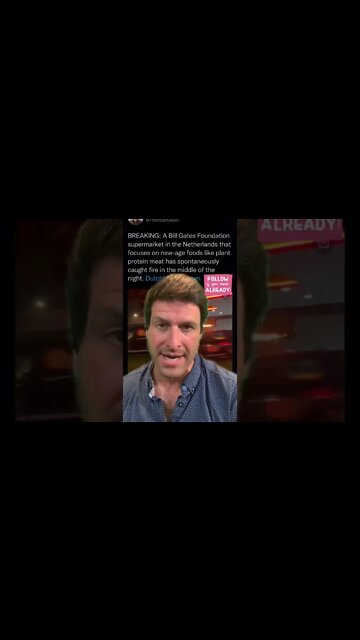 Bill Gates Netherlands Super Market Catches Fire In The Night! #news