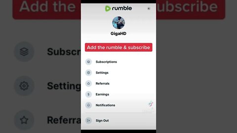 This new site is the NEXT youtube👁🤯 add & sign up below #rumble #shorts