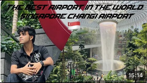 The world best and amazing Airport of Singapore ￼