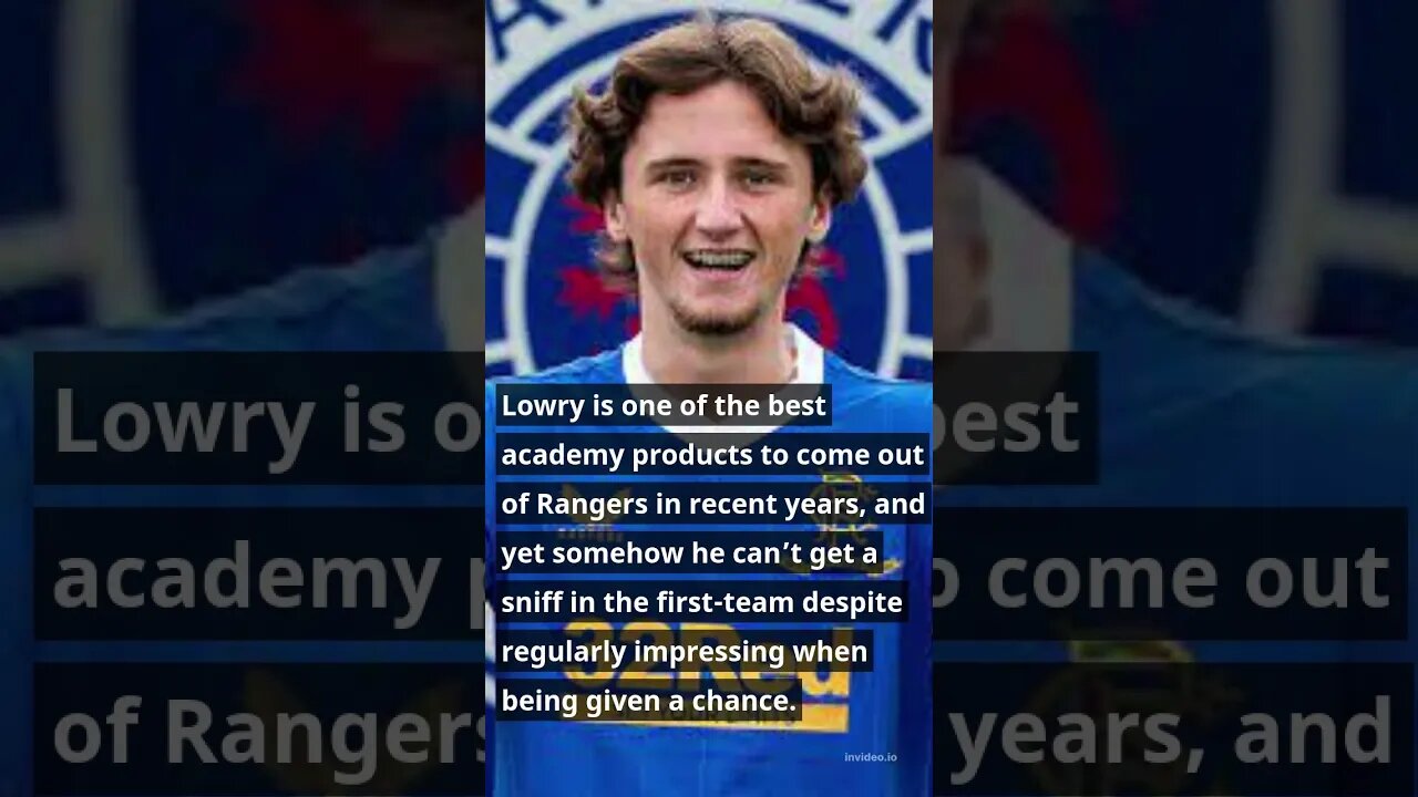 Rangers Alex Lowry dropped to Rangers B team as Ibrox future hangs in the balance#shorts