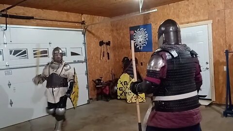 Medieval EMP Sword Fighting in Selinsgrove PA - 4/7/22 #2