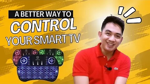 The best remote for Smart TVs and Android TV boxes | i8 wireless mini keyboard and mouse review