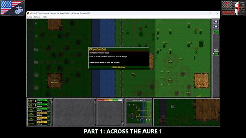 Gamer By Proxy: "Close Combat" [US Battle 2 - Across the Aure] (PC - 2024) [NA Version]
