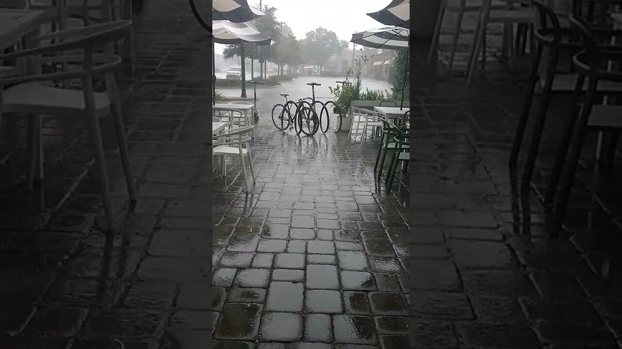 Unexpected rain today.