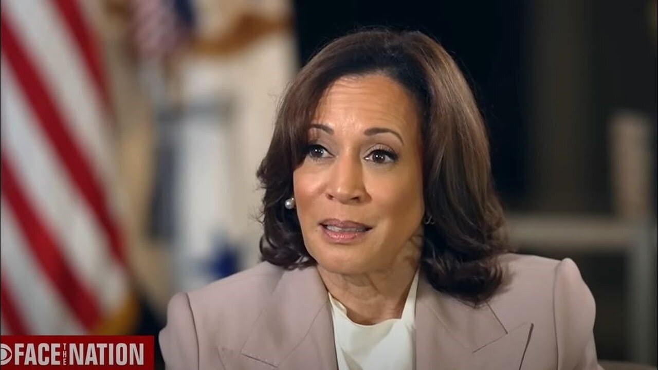 Kamala Harris stunned by Donald Trump question