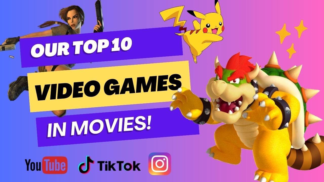 Top 10 Video Games Turned into Movies (2023)