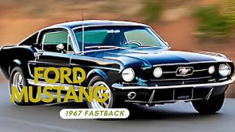 For Mustang GT 1967 Fastback [4K]